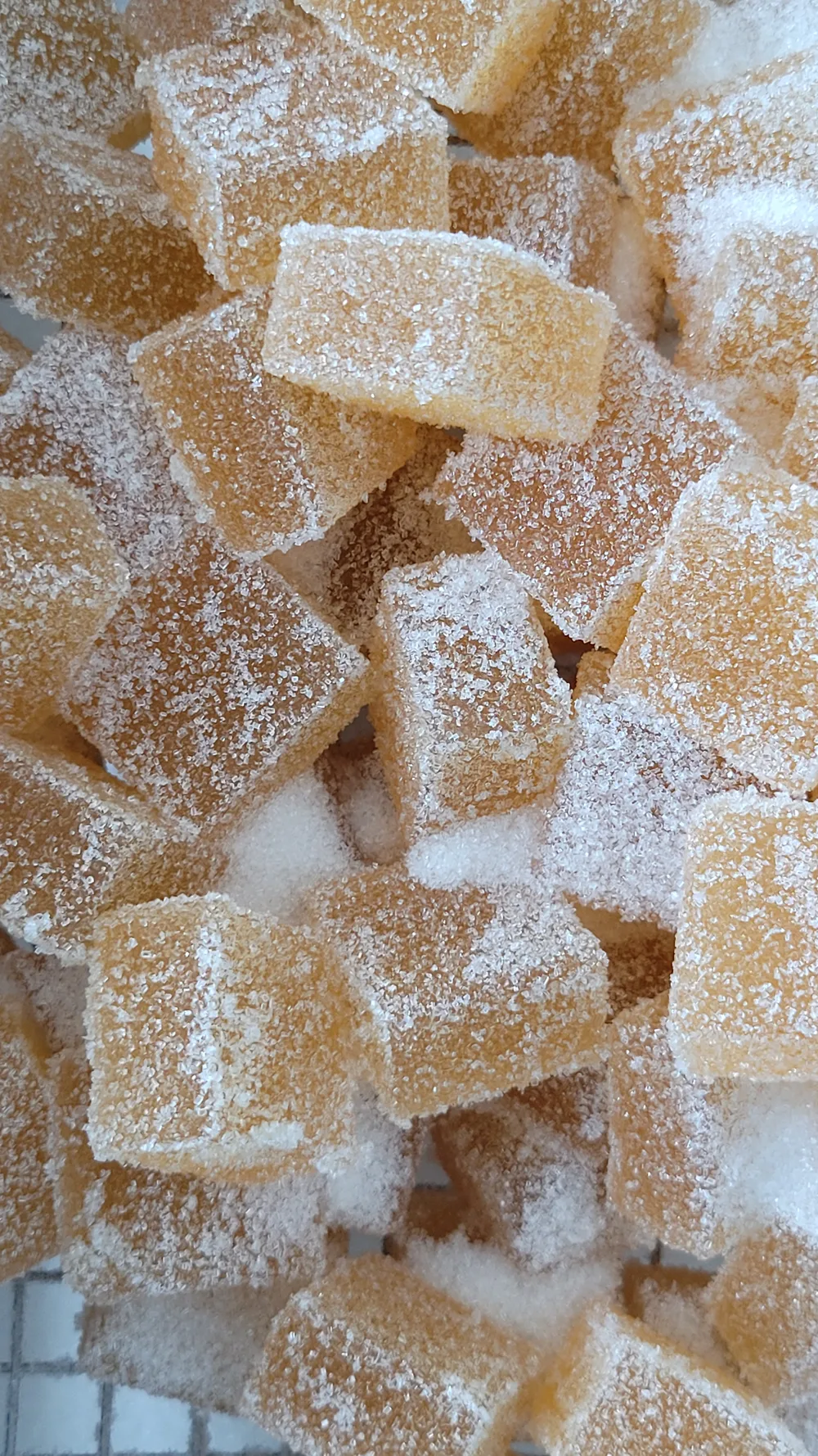 Pâtes de fruits de La Trappe enrobées de sucre